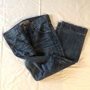 Point Sur Japanese Denim Wide Leg Cropped Jean